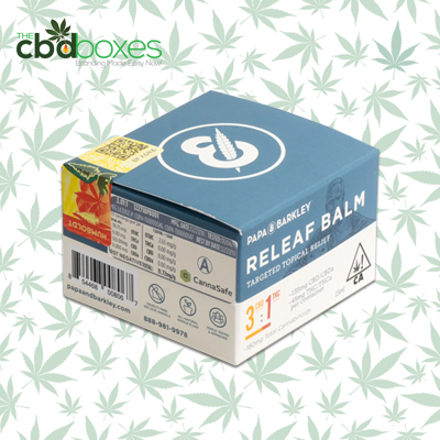 Cannabis Topicals Boxes