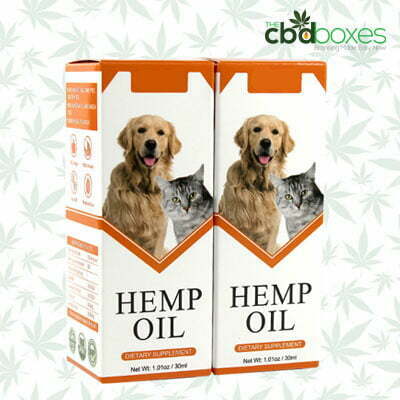 Hemp Oil for Dogs Boxes